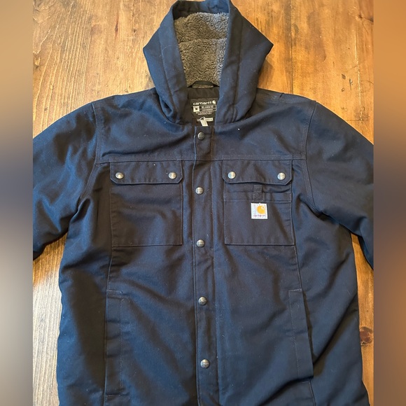 Carhartt Other - Carhartt Sherpa black jacket. Like new condition